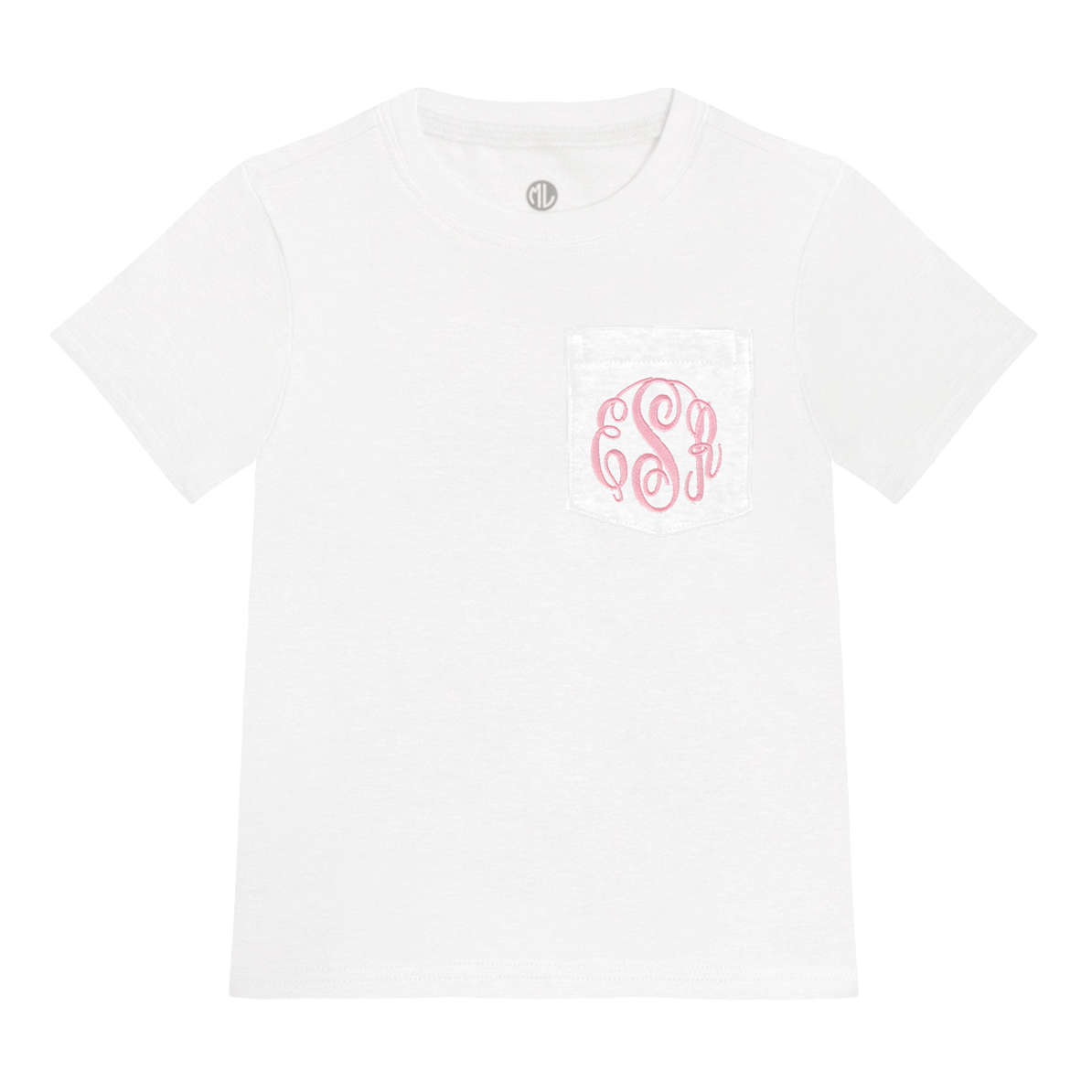 Marleylilly Kids Personalized Pocket Tee