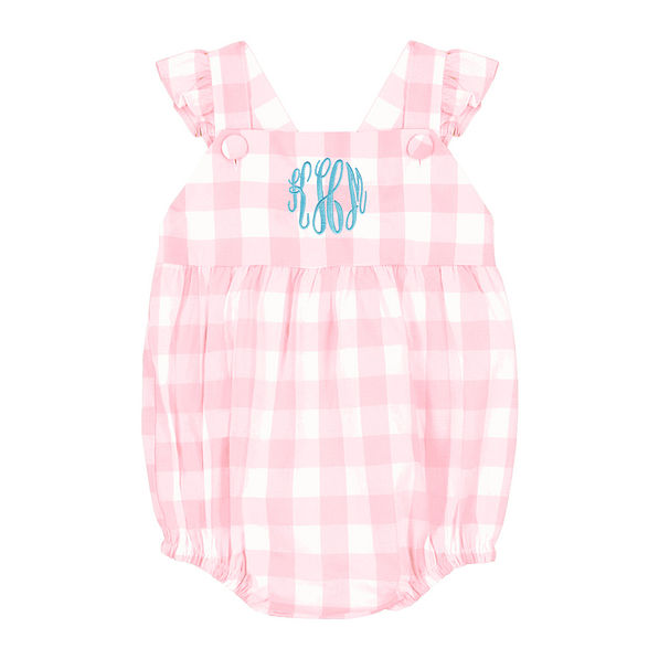cute little girls baby bubble in pink