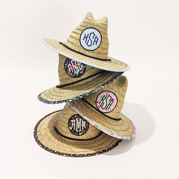 Marleylilly Kids  Personalized Straw Hat