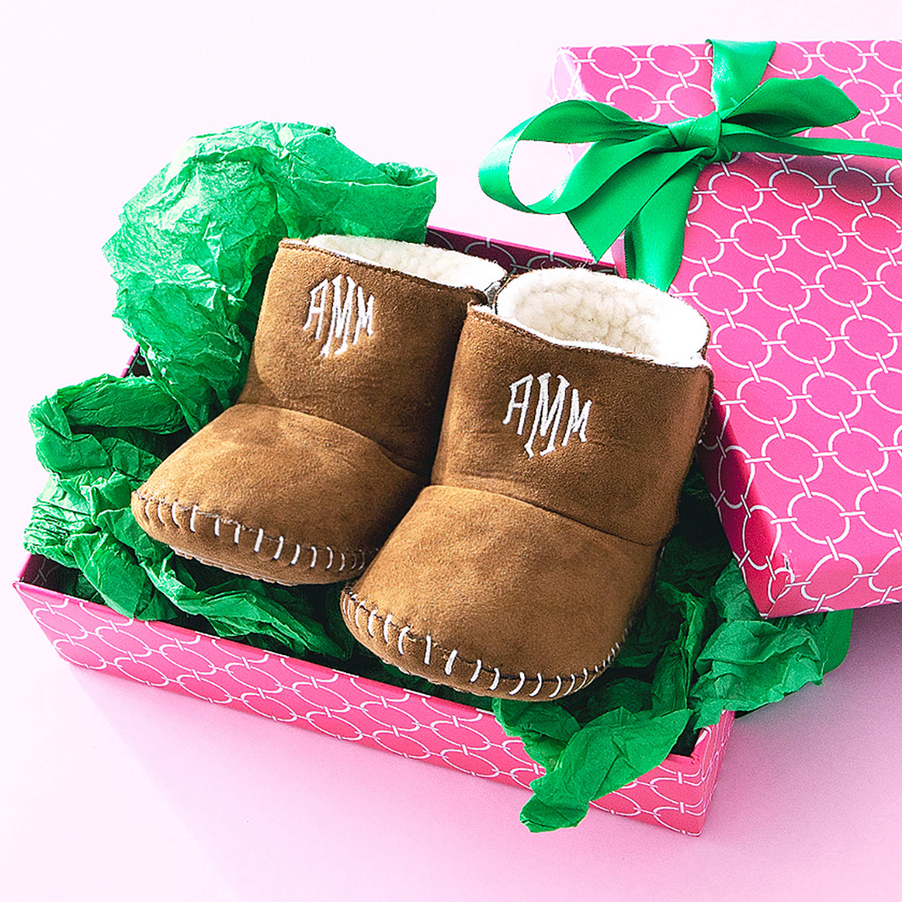 Marleylilly Kids Personalized Infant Booties