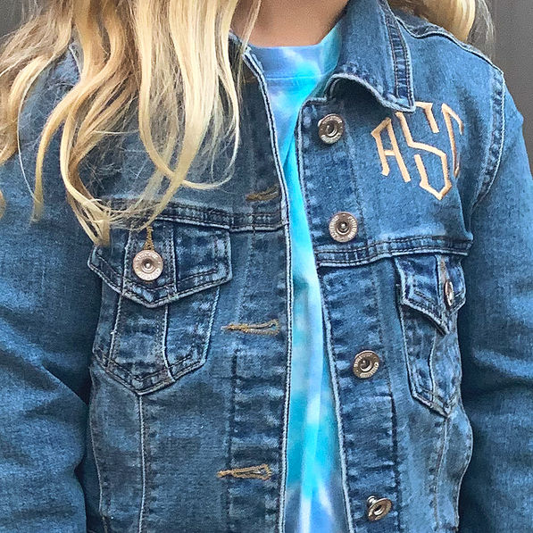 Marleylilly Kids | Personalized Jean Jacket