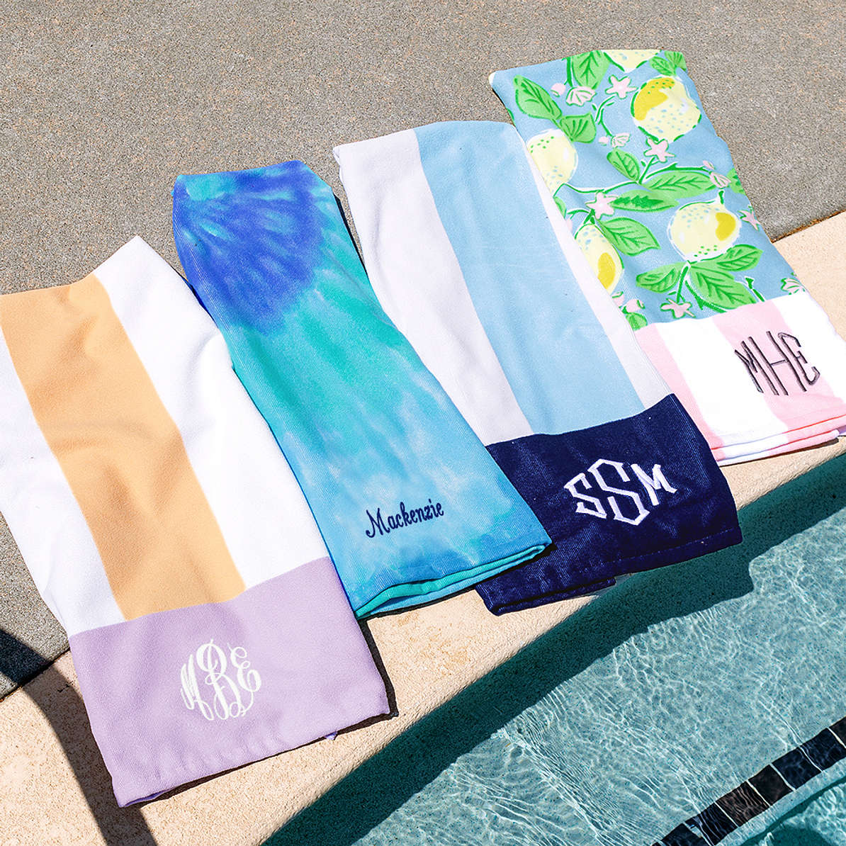 Personalized Children's Beach Towel Marleylilly Kids