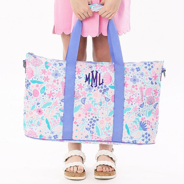 Monogrammed Kids Weekend Bag