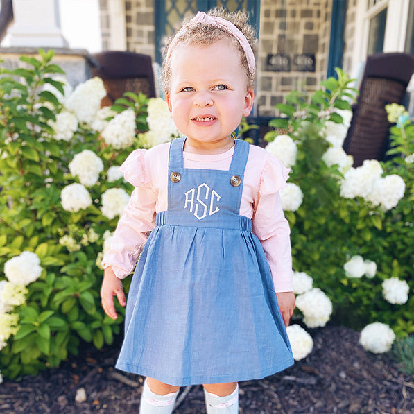 Marleylilly Kids | Personalized Overall Dress