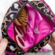 inside kids cheetah star crossbody
