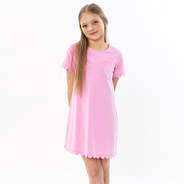 youth scalloped dress on blakely