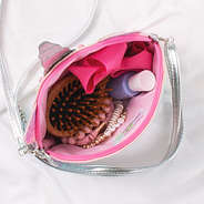 inside monogrammed unicorn crossbody