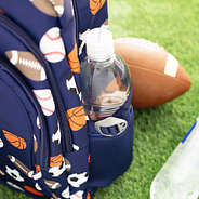 sports ball backpack detail shot