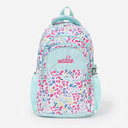 monogrammed backpack in wild confetti