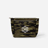 Monogrammed Kids Essentials Pouch in Camo
