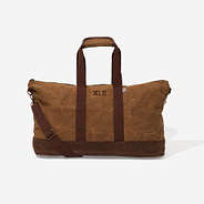 Personalized Kids Waxed Canvas Weekender