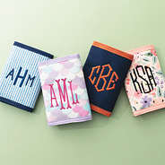 4 kids wallet group flatlay green