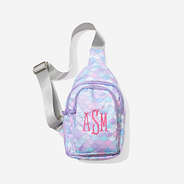 Personalized Kids Sling Backpack in Mermaid