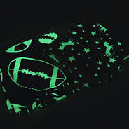 glow in the dark unicorn and sports balls blankets