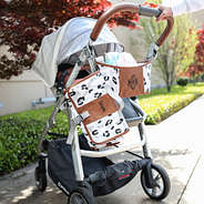 stroller caddy with baby changing pad