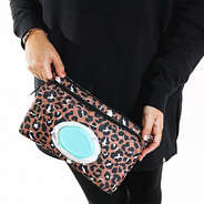 Diaper Travel Clutch