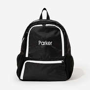 Personalized Kids Activity Backpack in Black