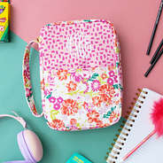 pink bible carrier front