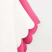 duo scalloped cover up up close