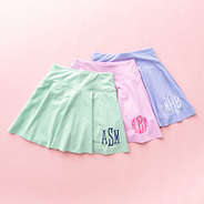 trio girls twirl skort