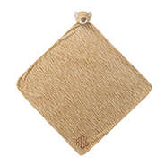 tiger monogrammed baby nap blanket