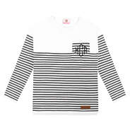 youth striped sweater tunic in medium