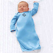 baby boy in newborn outfit
