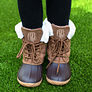 monogrammed duck boots wholesale