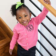 toddler girl pink sweater cardigan