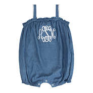 cute chambray baby bubble