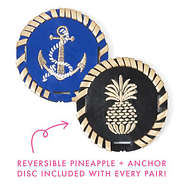 reversible disc for sandal set