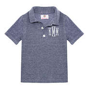 monogrammed kids polo shirt