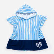 Monogrammed Toddler Hooded Towel Poncho