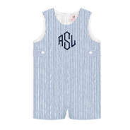 monogrammed kids seersucker jon jon