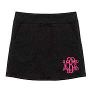 monogrammed youth casual skirt