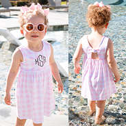front and back of kids swim cover up