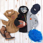 kids ncaa apparel with clemson sweatshirt