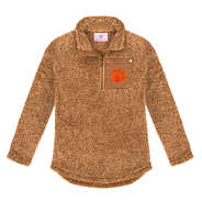 clemson kids sherpa pullover tunic