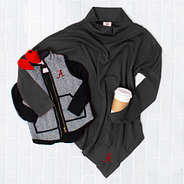 mom and me alabama apparel with herringbone vest