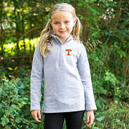 kids grey tennessee pullover sweatshirt