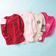 kids long sleeve shirt flatlay