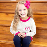 toddler white confetti sweater