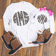 cute mom and me leopard outfits