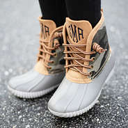 kids camo duck boots