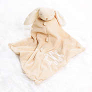 bunny lovie on fur rug