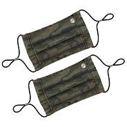kids camo face mask set with two masks