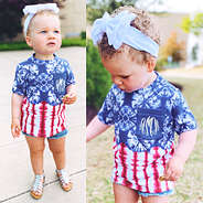 toddlers americana tie dye pocket t-shirt