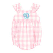 cute little girls baby bubble in pink