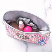 kids watercolor travel pouch