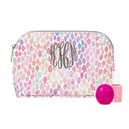 kids watercolor cosmetic case
